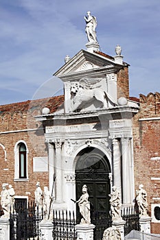 Old Chuch In Venice, Italy
