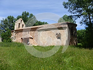 OLD CHURCH IN ALBENDIEGO, GUADALAJARA