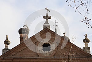 OLD CHURCH IN ALCALA DE HENARES