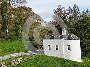 Old church in ballenberg open air museum