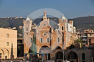 The old church in Batroun, Lebanon