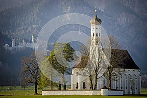 Old church in Bavaria, Germany.