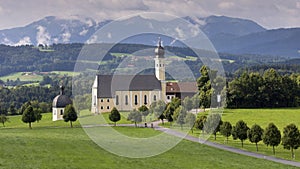 Old church in Bavaria, Germany.