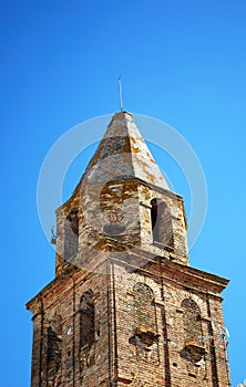 Old church bell tower, Medina Sidonia, Spain. photo