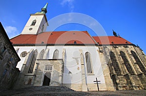 The Old church in Bratislava is the capital of Slovakia