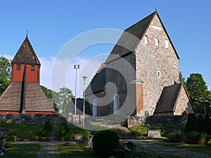 Old Church built ontop of Ancient Viking Temple