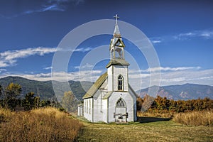 Old church in Canada. photo