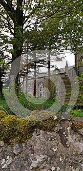 Old church between Castle Douglas and Dalbeattie. Kirkcudbright Dumfries and Galloway Scotland