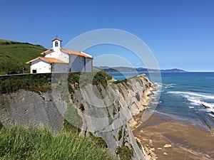 Old church on the cliff