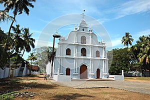 Viejo iglesia en, 