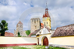 Old Church in Cristian, Brasov,Romania photo