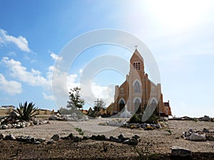Old church in the desert photo