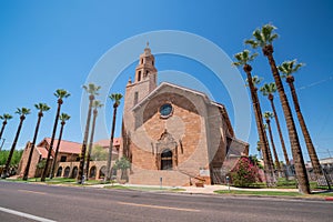 Old Church in downtown Phoenix Arizona photo