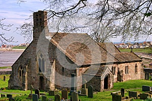 Old church and graveyard