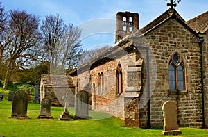 Old church and graveyard