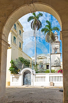 Old church in Havana photo