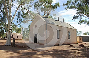 Old church in Hermannsburg, Australia