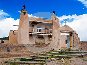 Old Church In Historic District of Las Trampas