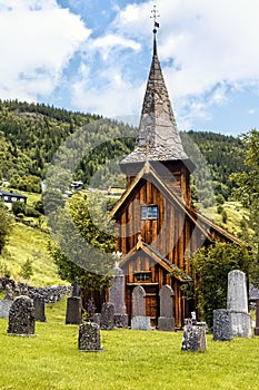 The old Church at Hol, Norway