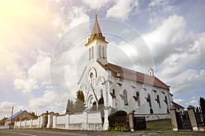 Old Church of the Holy Trinity in the city of Kosovo, Ivatsevichy district, Belarus. photo