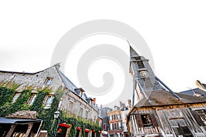 Old church in Honfleur, France