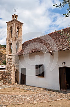 The old church of Metamorfosi tou Sotira Church. Kakopetria. Nicosia District. Cyprus