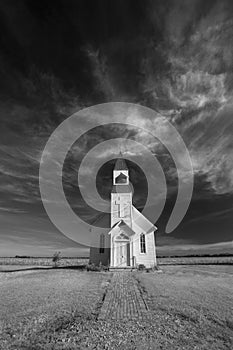 Old Church in the Middle of Nowhere