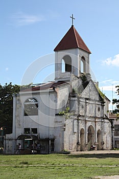 Old Church in Moalboal, Cebu province, Philippines