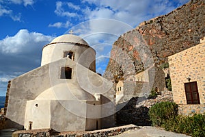 Old church in Monemvasia, Greece