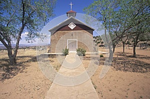 Old church in northern New Mexico off of Route 84 in Yountville, New Mexico