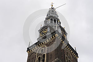 Old Church or Oude Kerk in Amsterdam, Netherlands.