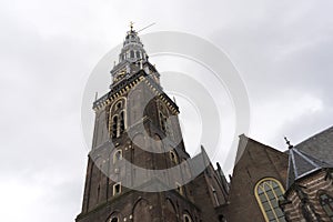 Old Church or Oude Kerk in Amsterdam, Netherlands.