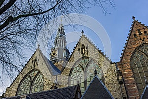 Old Church or Oude Kerk - the oldest building and oldest parish church