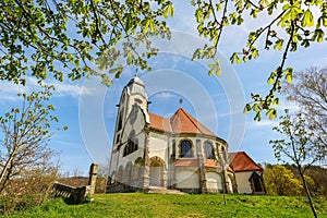 Old church Our Lady U Obrazku in Liberec city.