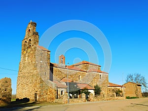 old church of Quintana of Marco, LeÃ³n, Zamora, Spain photo