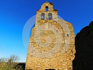 old church of Quintana of Marco, León, Zamora, Spain