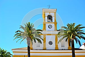 old church in San Perdo de Alcantara photo