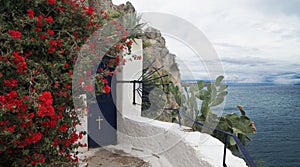 old church on the sea, Acronauplia, Nafplio, Peloponissos, Greece