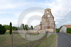 An old church in a small hamlet