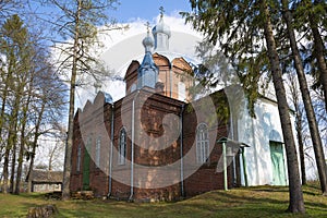 The old church of St. John the Theologian. Velebitsy, Russia