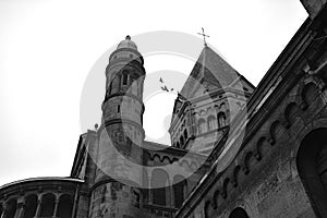 The old church of St. Remacle, Spa, Belgium