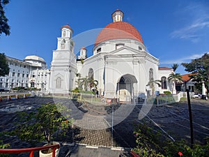 An old church standing gracefully in Semarang