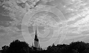 Old Church in Torun, Poland, ToruÅ„, Polska, Saint Catherine of Alexandria