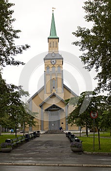 Old church in tromso