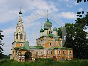 Old church in Uglich, Russia