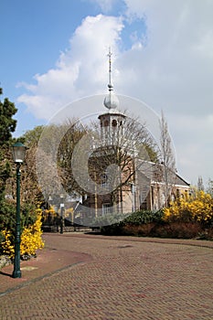 Old church in Urk in Flevoland