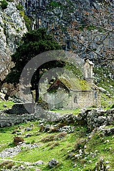 Old church in the vicinity of Kotor