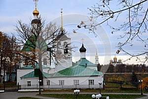 Old church in Vladimir city, Russia.