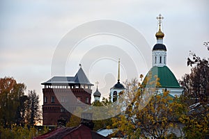 Old church in Vladimir city, Russia.