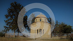 Old Church On Wide Field